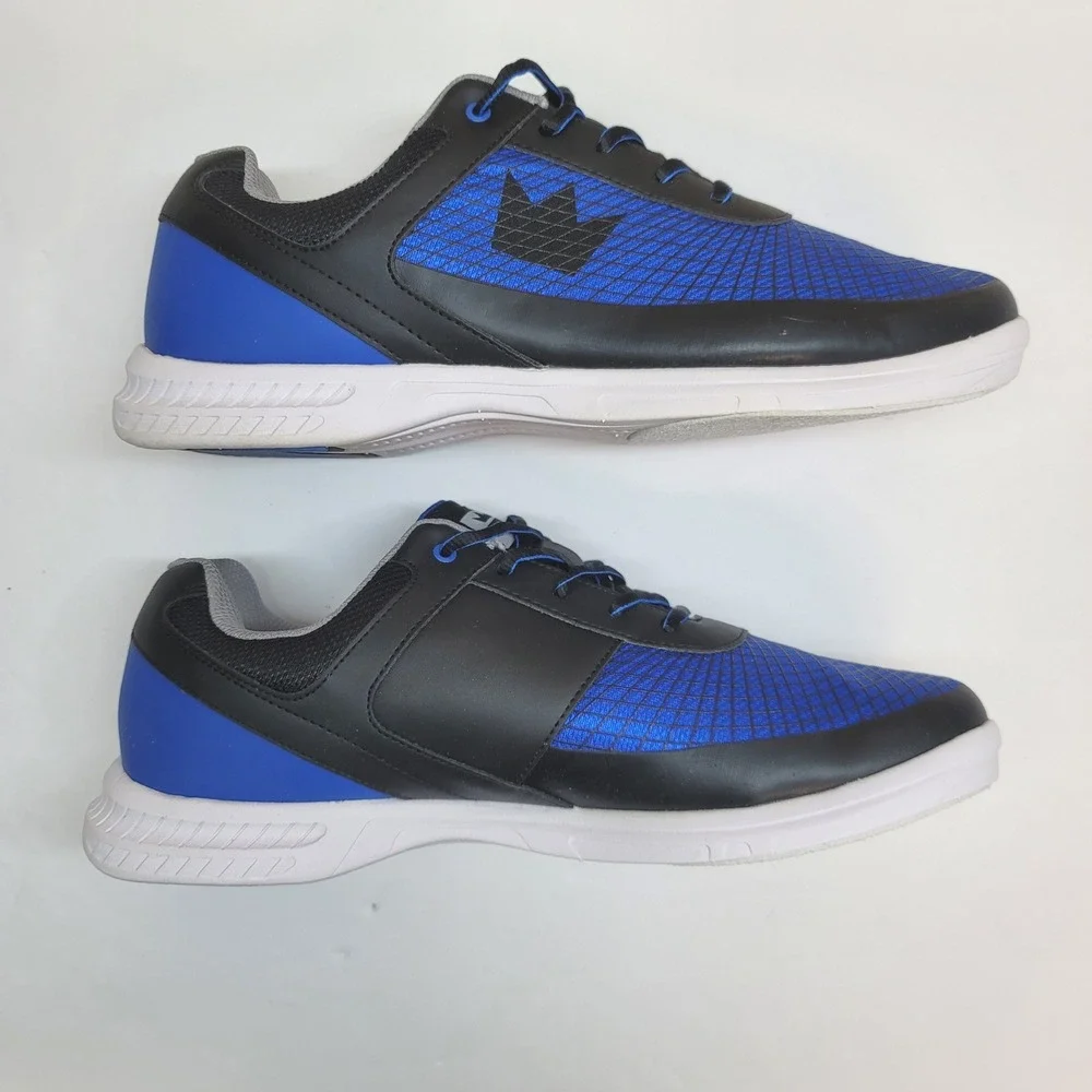 Brunswick Frenzy Mens Bowling Shoes Royal Blue/Black Size 11 Medium Width